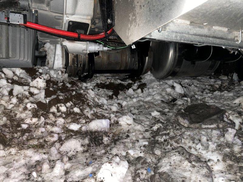 2022-01-07: Jackknifed Snowy Semi-Truck Needs Spill Containment and Cleanup